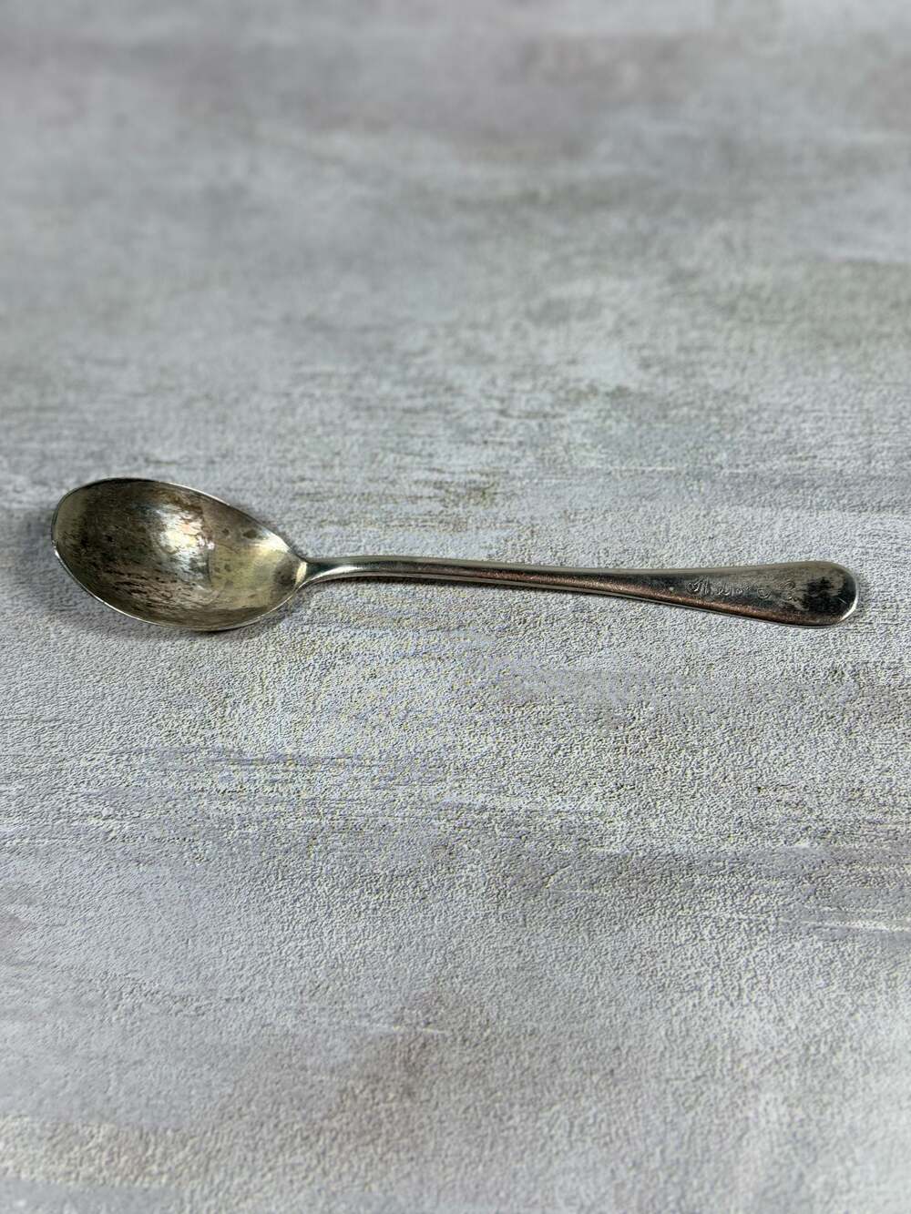 Vintage Excel Brand Silver Plated Teaspoon